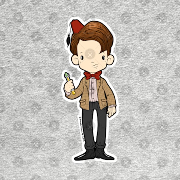 11th Doctor by SpacebatDesigns 